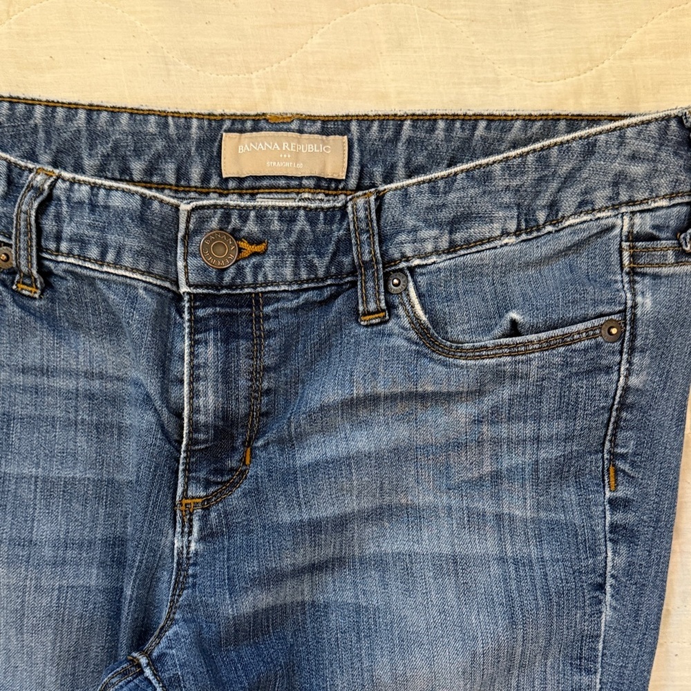 Banana Republic Women's Denim Straight leg Jeans